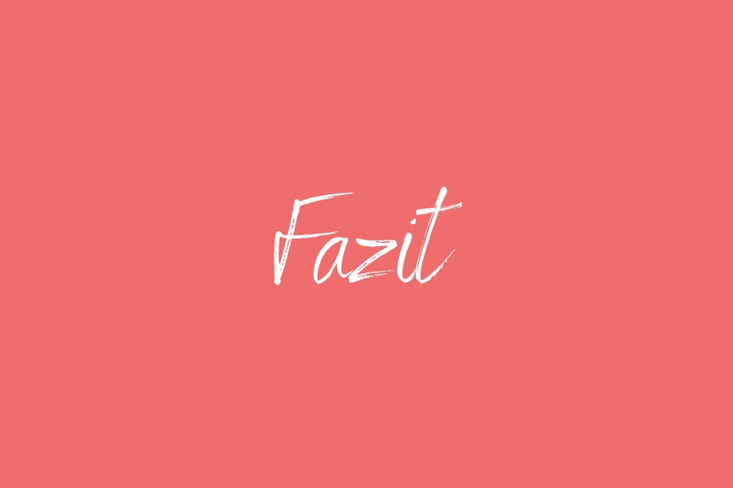 Fazit